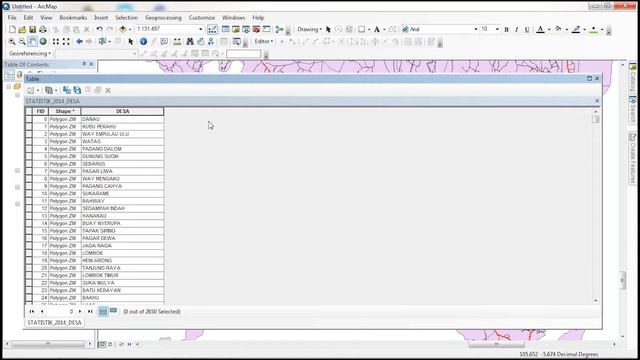 TUTORIAL ArcGIS PART 4 - Olah Data Atribut (Sort, Select, dll) смотреть онлайн