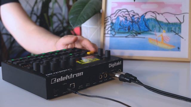 Ambient jam with Elektron Digitakt смотреть онлайн