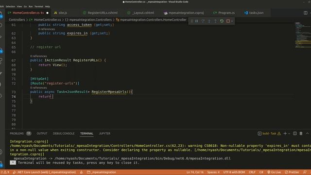 ASP.NET C# Mpesa Integration Register URL - Part 1 смотреть онлайн