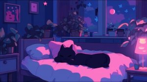 SLEEP Lofi Cat