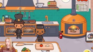 24 ЧАСА в ЧЁРНОМ ЦВЕТЕ в Тока Бока ? Toca Life world  Челлендж