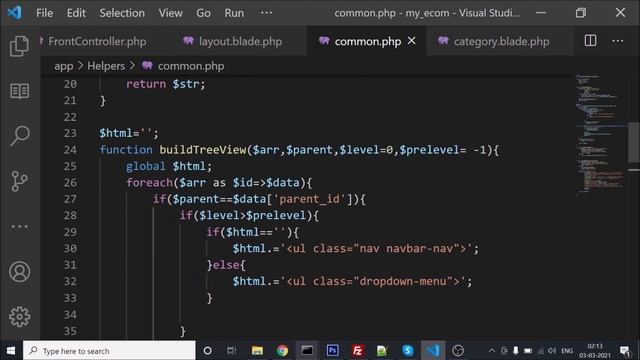 Step by step eCommerce website Development using Laravel 8 - Part 26 (Category Page) смотреть онлайн
