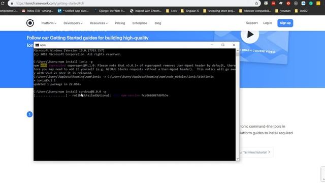 Enappd Ionic 4 Full App - How to setup on Windows смотреть онлайн