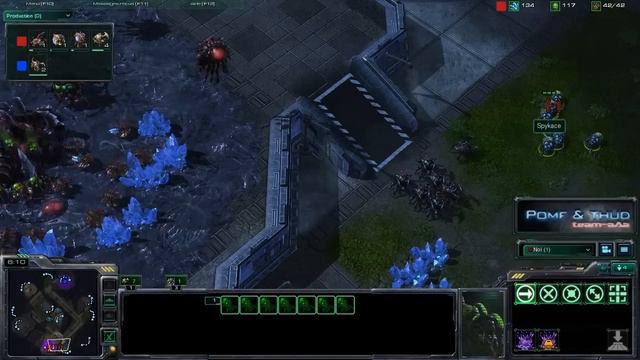 (HD123) Tutorial Zerg - Fast Roach vs Z - Starcraft 2 Replay [FR] смотреть онлайн