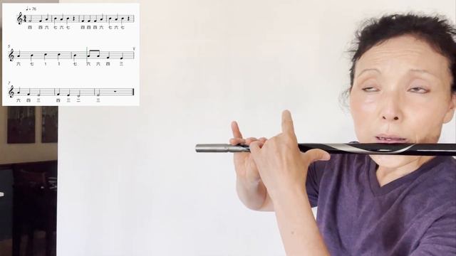 Shinobue Flute: Beginners! Your First Japanese Song You Can Learn!! 