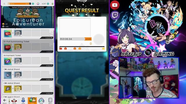 New Epicurean Adventurer Boss Battle Appears!!! | World Flipper смотреть онлайн