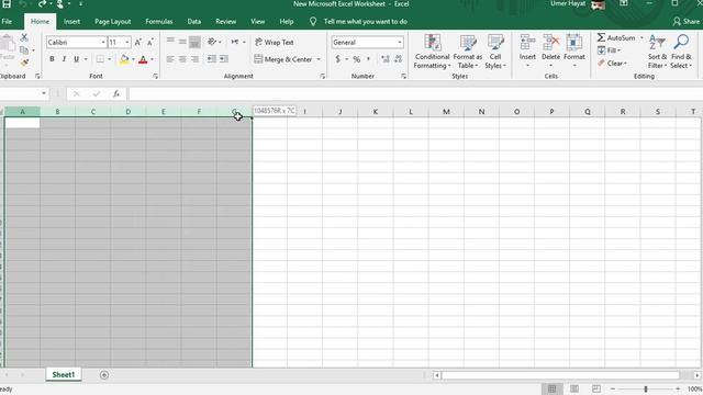 how to change the width of multiple columns/height of rows at a time in MS EXCEL file смотреть онлайн