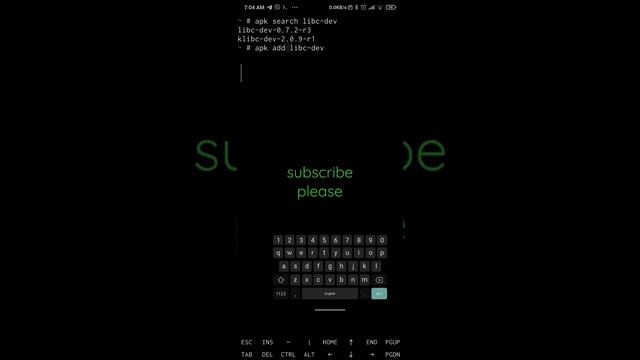 How To Install LIBC-DEV In Alpine Linux from Terminal смотреть онлайн