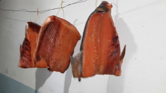 Кета холодного копчения. Разделка, засолка, копчение в домашних условиях. смотреть онлайн