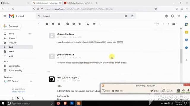 How to Recover GitHub account suspended with live proof || github rdp || github account suspended смотреть онлайн