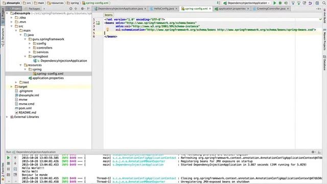 Using Spring XML Configuration With Spring Boot смотреть онлайн