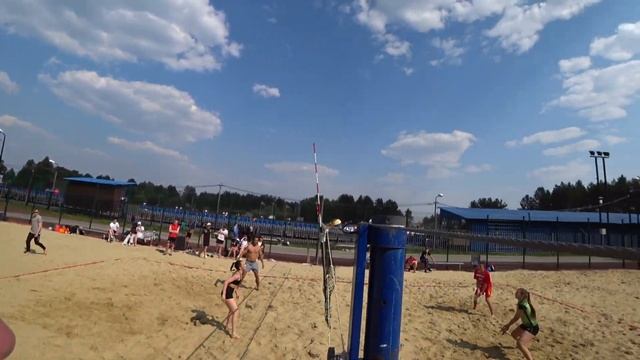 Волейбол от 3го лица. Пляжный волейбол. смотреть онлайн