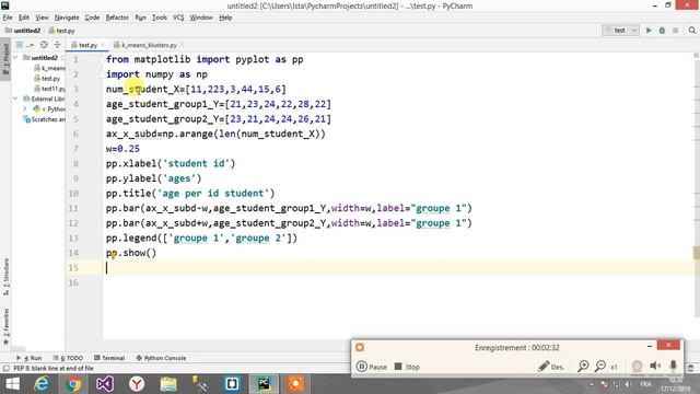 Python (بالمغربي) Partie 91.. MatPlotLib #9.. Big Data #21.... Xticks смотреть онлайн