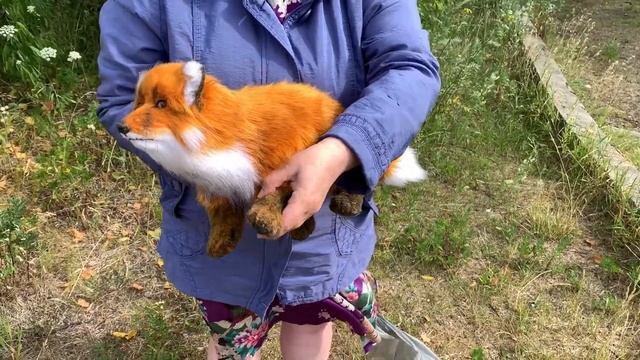 ОБЗОР РЕАЛИСТИЧНОЙ ИГРУШКИ ЛИСА смотреть онлайн