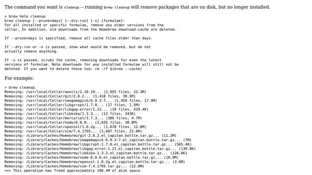 Apple: brew: how to delete outdated version of package (2 Solutions!!) смотреть онлайн