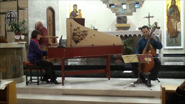 Marin Marais, Les folies d' Espagne II by Aggelos Repapis viola da gamba and Katerina Ktona cembalo смотреть онлайн