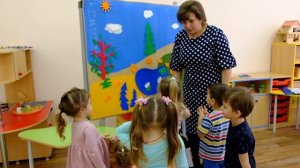 Игровая ситуация во 2й младшей группе с использованием РППС "Фиолетовый лес"