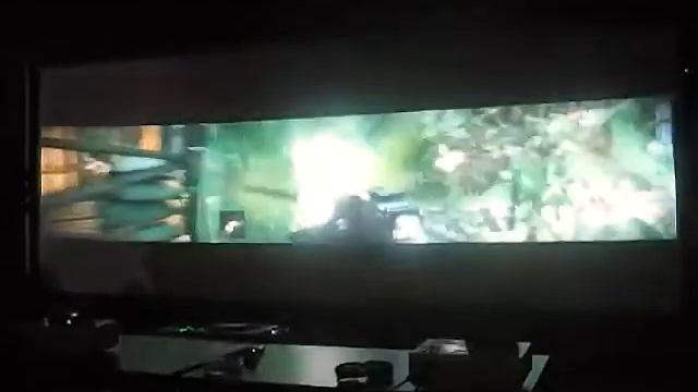Nvidia 3dVision Surround Game on 2xGTX480 TripleScreen смотреть онлайн