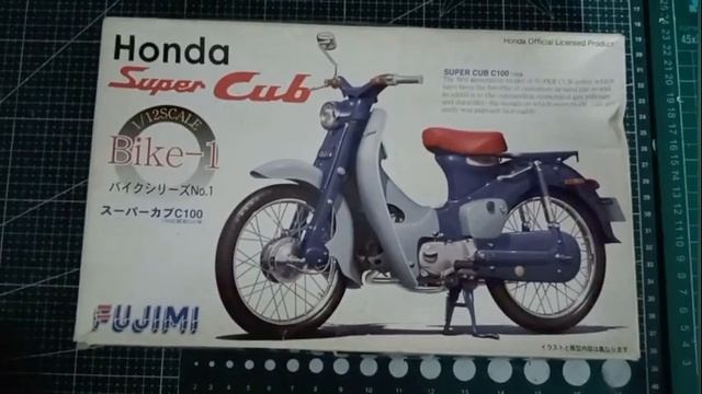Fujimi Honda Super Cup C100 1/12 смотреть онлайн