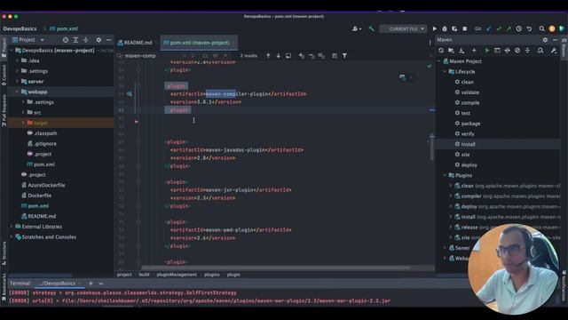 Maven IntelliJ Idea issue | War Compiler Plugin | Cannot access defaults field of properties смотреть онлайн