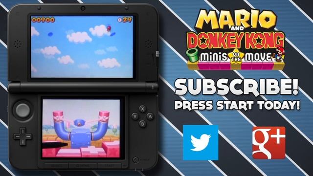 PressStartToPlay: Mario and Donkey Kong Minis On The Move (1) смотреть онлайн
