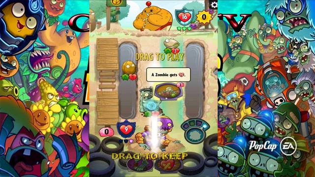 Plants vs Zombies Heroes прохождение часть 58 за зомби HD смотреть онлайн