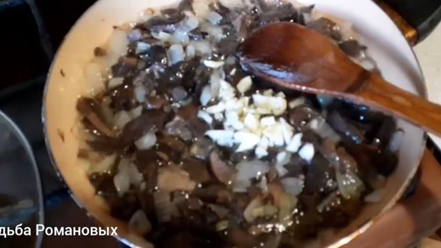 Жареные грибы,консервируем на зиму. смотреть онлайн
