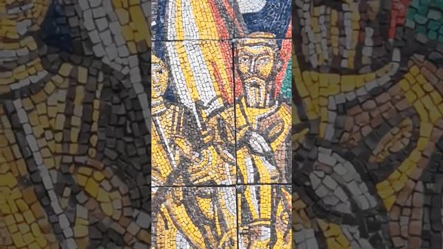 Mosaic made of stone Мозаика из камня смотреть онлайн