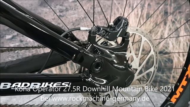 Kona Operator 27.5R Downhill SRAM X7 RockShox Boxxer Select Deluxe Coil RaceFace Mountain Bike 2021