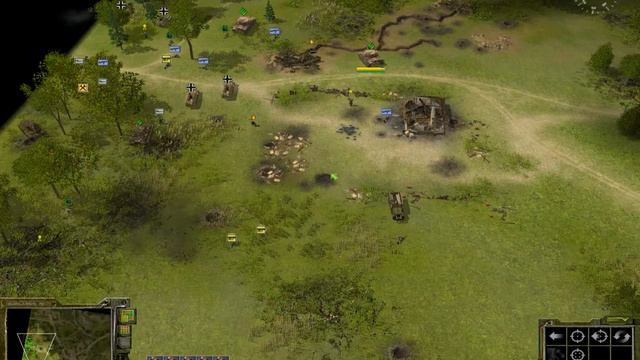 Sudden Strike 3 mod Victory Day прохождение миссии germans Untermehmen VII задача №2 смотреть онлайн