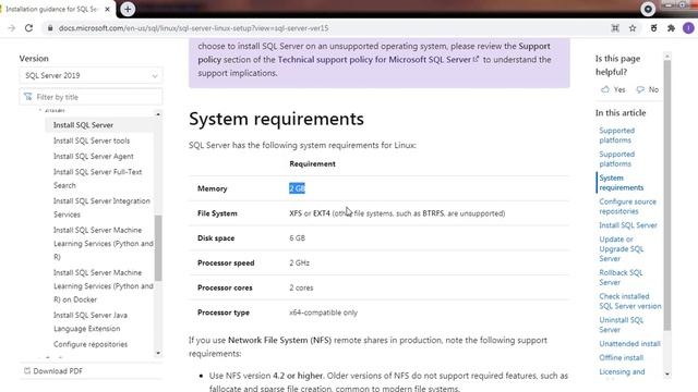 001 - SQL Server on Linux Prerequisites смотреть онлайн