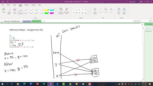 Variables in Python Memory смотреть онлайн