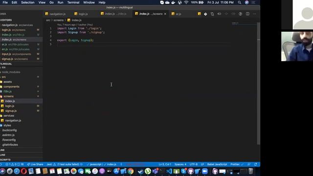 Live Coding Session: Multilingual Mobile App in React Native смотреть онлайн