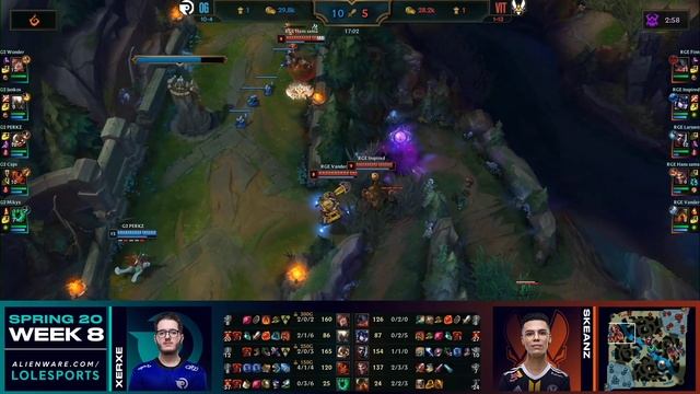 G2 Esports vs Rogue | Week 8 Day 1 S10 LEC Spring 2020 | G2 vs RGE W8D1 смотреть онлайн