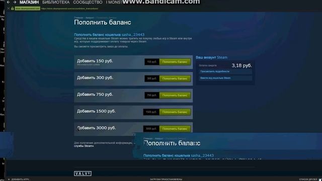 Как положить деньги на Steam если рядом нет терминала.Ответ тут смотреть онлайн