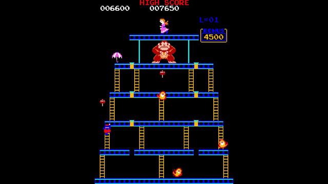Donkey Kong 1981: Only just beat my high score by 100 points :D смотреть онлайн