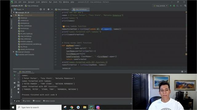 MAP: Implementing map reduce with lambda functions смотреть онлайн