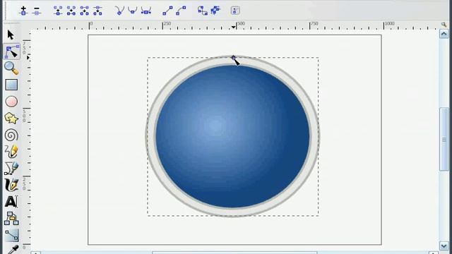 Inkscape. Эпизод 020 - Создание выпуклых иконок (Episode 020 – Create A Convex Icon) смотреть онлайн