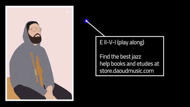 E Major II-V-I Workout - Jazz Play Along смотреть онлайн