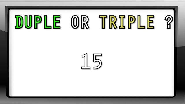 Duple vs. Triple Quiz смотреть онлайн