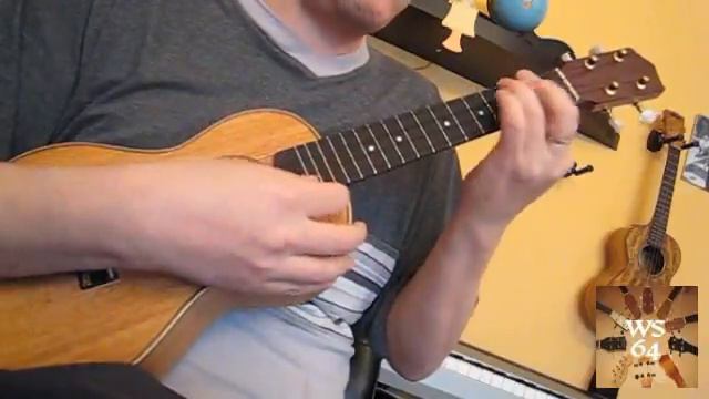Shine On You Crazy Diamond - Ukulele solo смотреть онлайн