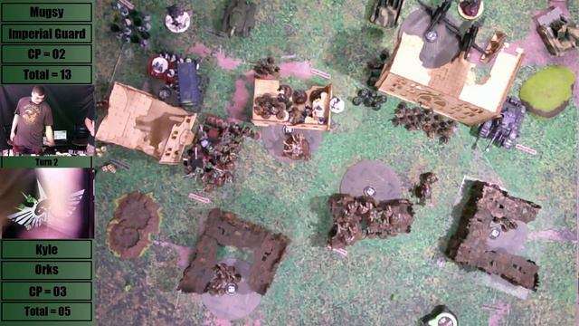 Astra Militarum v Orks - *Warhammer 10th Edition* - 10 Days of 10th! - Dice Down Studios смотреть онлайн