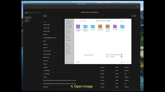 How to make simple a .GIF animation in Photoshop CC смотреть онлайн