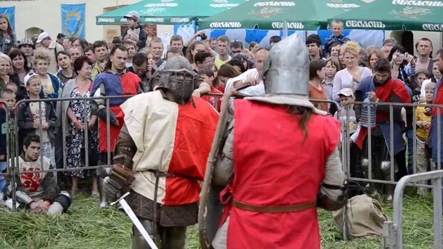 Рыцарский турнир.Бой рыцарей. смотреть онлайн