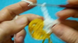 Квадрат крючком для начинающих пошагово. Вязать легко.Простой мотив крючком Урок 190 Square crochet