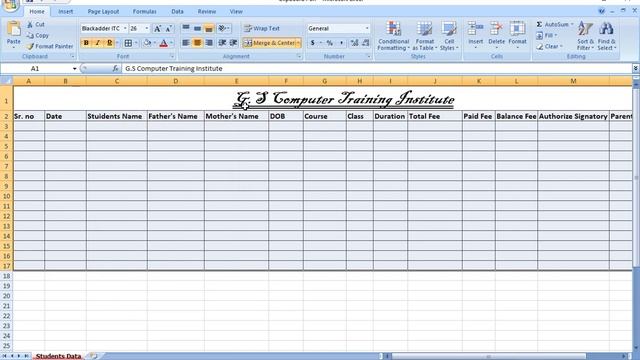 Use of the format cells in ms excel | Font Size | Font Colour | Fill cells protection. смотреть онлайн