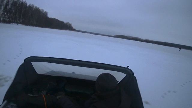 Первая рыбалка с аэролодки! смотреть онлайн