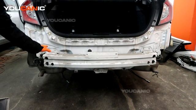 2016-2021 Honda Civic - Rear Bumper Replacement смотреть онлайн
