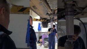 Замена сайлентблоков подрамника Туарег