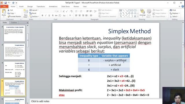 SIMPLEX ALGORITHM WITH PYTHON смотреть онлайн